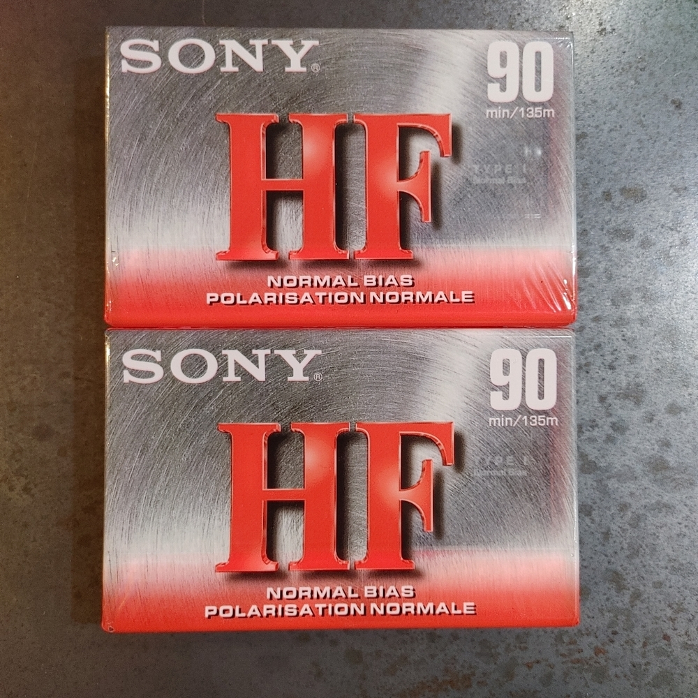 Brand new Sony audio cassettes